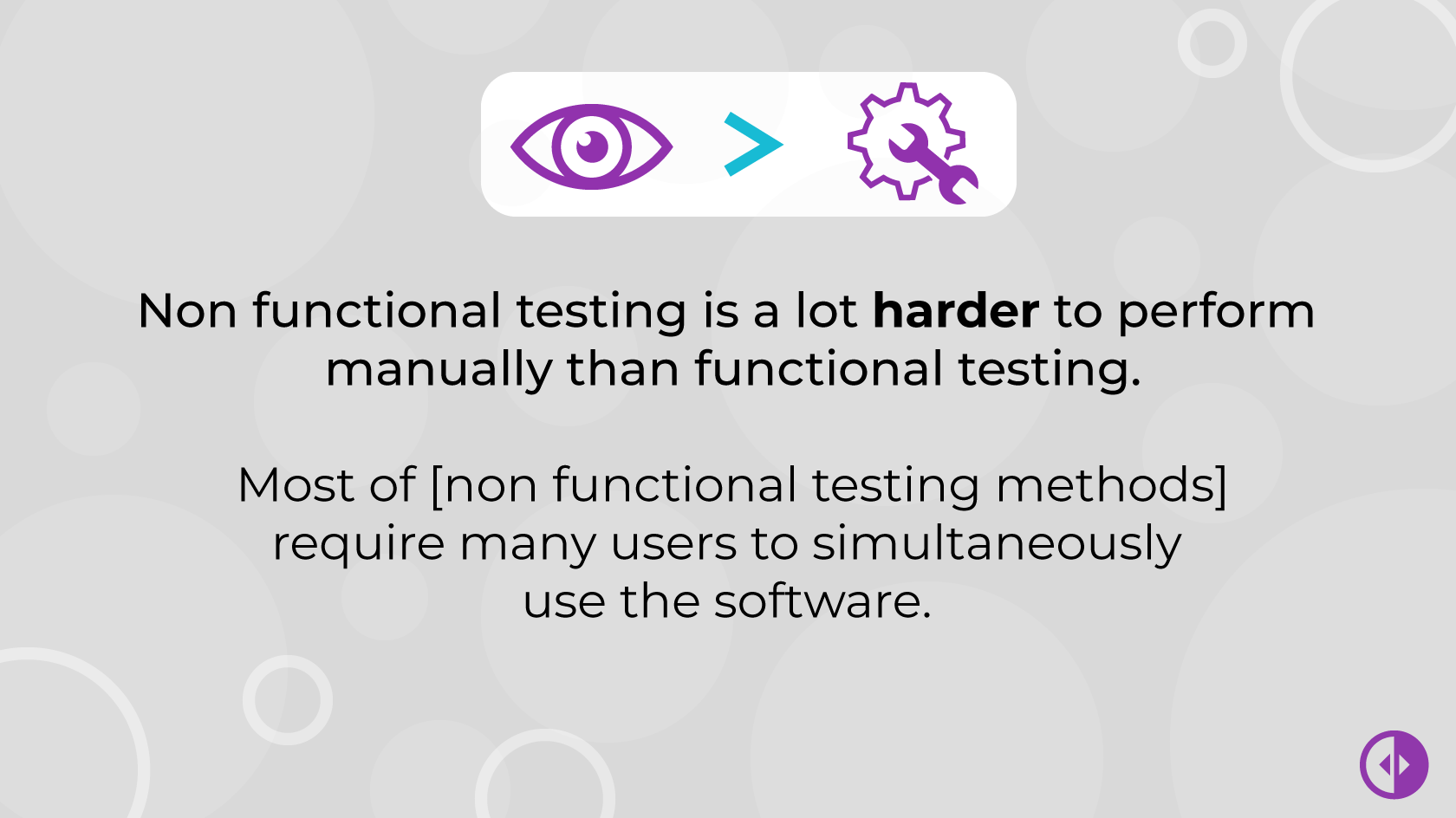 Non Functional Testing Is A Lot Harder To Perform Manually