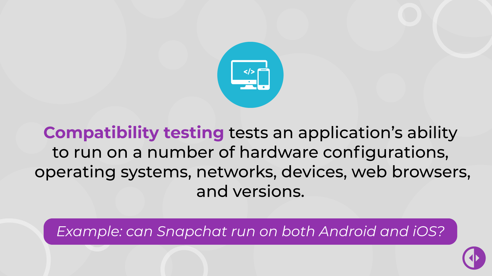 Compatibility Testing Run Number of Hardware Configurations